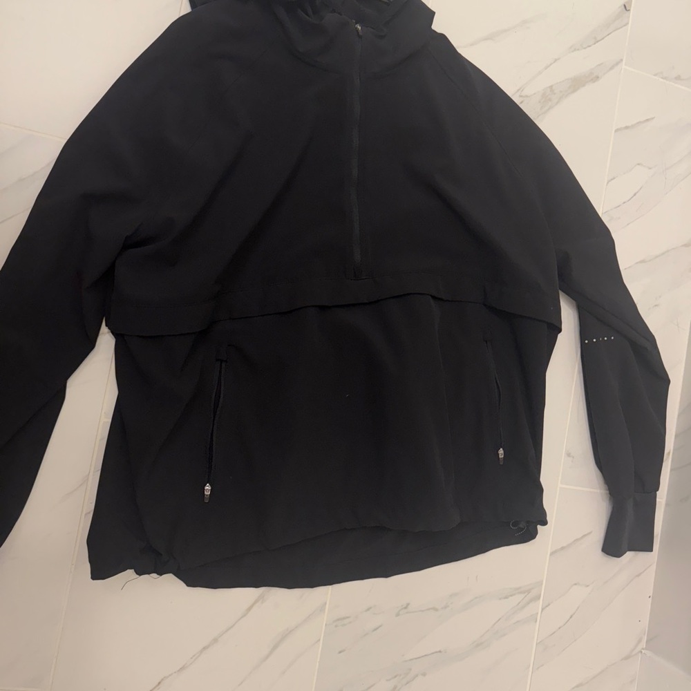 H&M Black Hooded Jacket